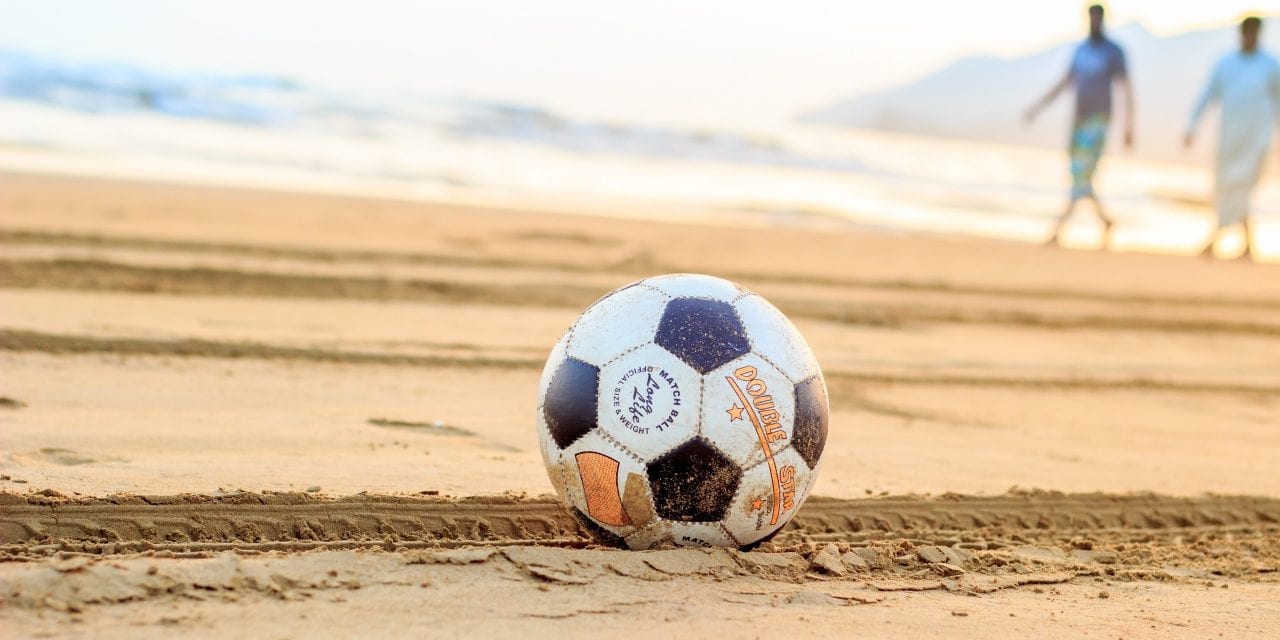 Compétition de Beach soccer à Saïdia Mediterrania